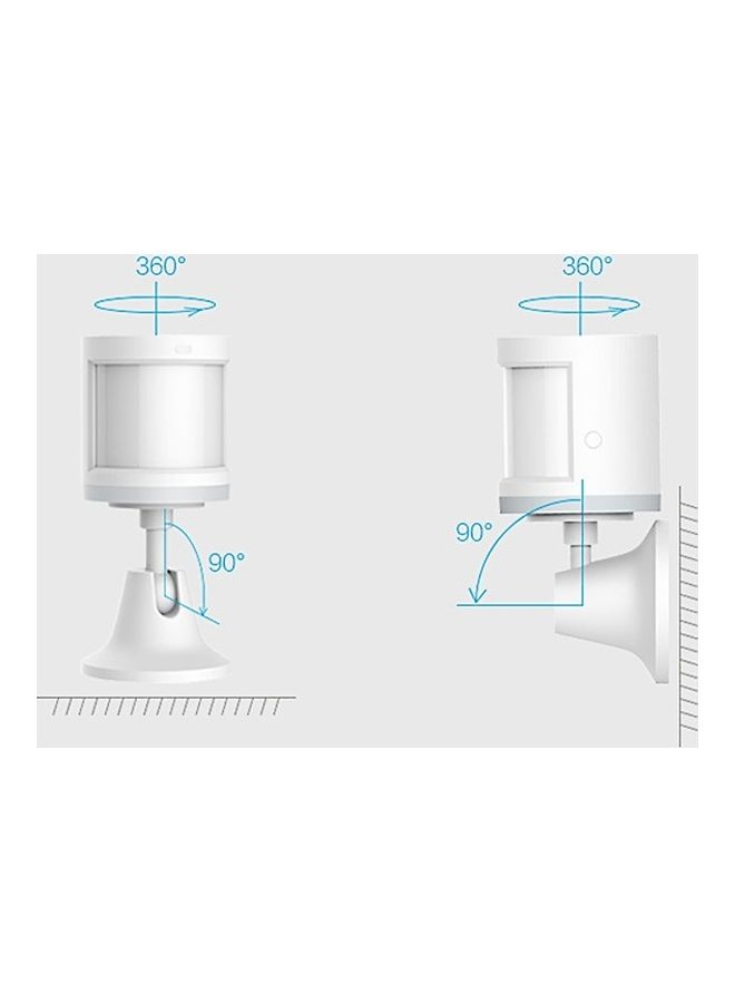 Aqara - MI Base Holder for Human Body Motion Sensor 360° Rotation White 11.5 x 9.5 x 3.1cm - Image 1