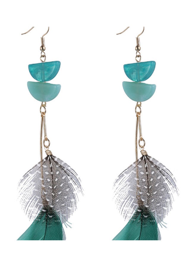 جونسون آند جونسون أقراط متدلية مُزينة بريش - Image 1