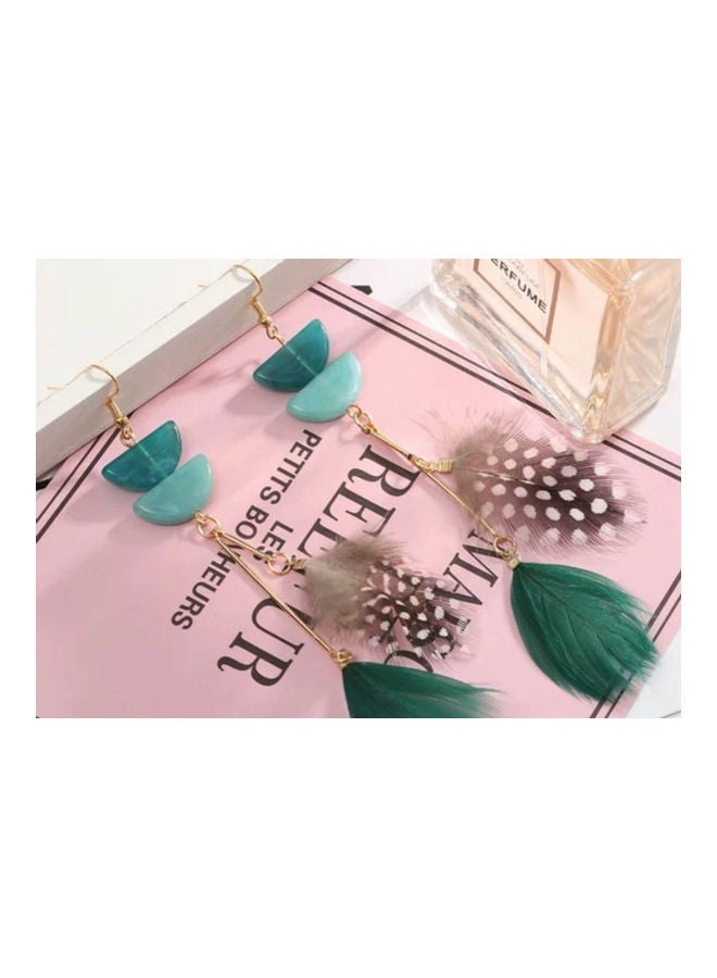 جونسون آند جونسون أقراط متدلية مُزينة بريش - Image 2