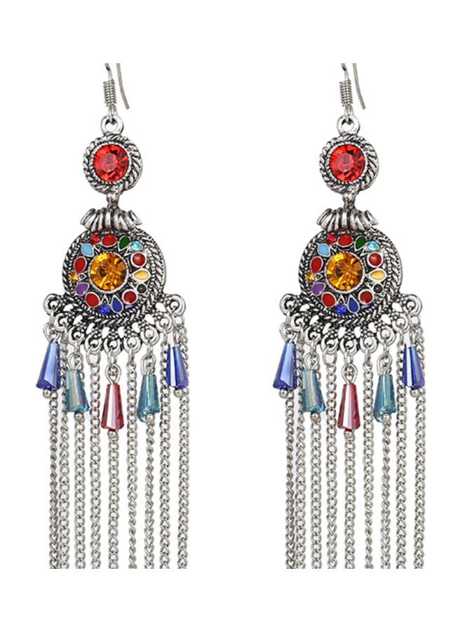 جونسون آند جونسون أقراط متدلية مرصعة بالأحجار - Image 1