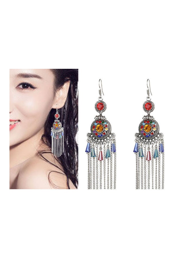 جونسون آند جونسون أقراط متدلية مرصعة بالأحجار - Image 2