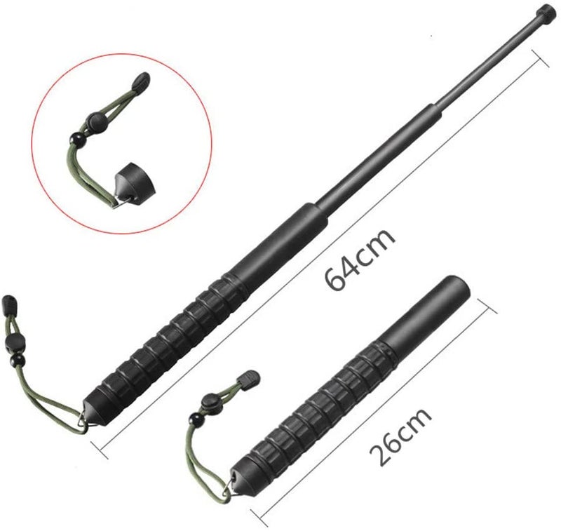 Generic Telescopic And Long Section Folding Self-defense Stick 28cm 28cm  - Image 3