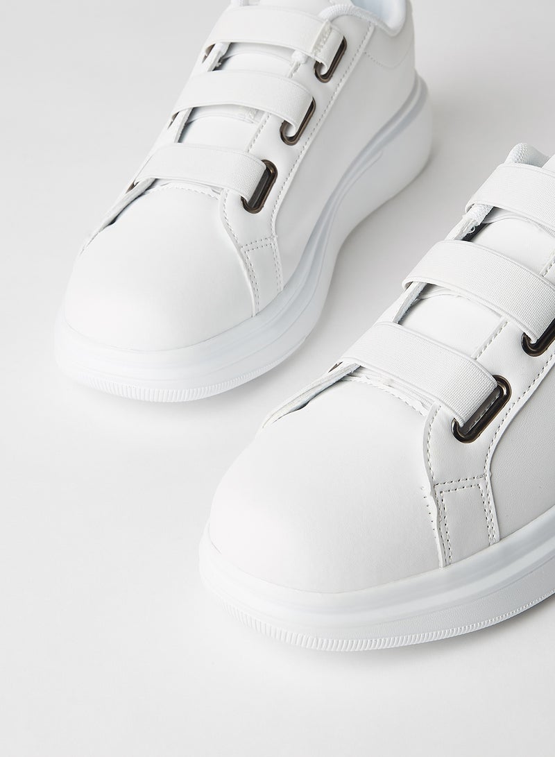 BRAVE SOUL - Corsica Strap Sneakers White - Image 1
