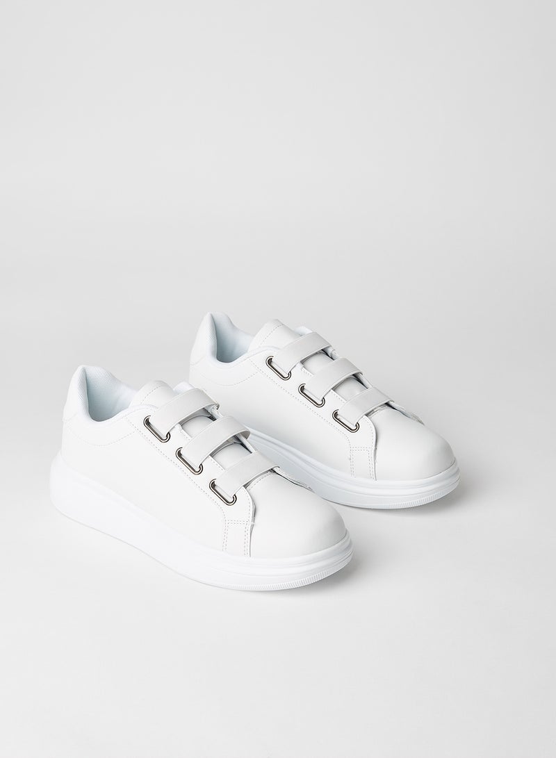 BRAVE SOUL - Corsica Strap Sneakers White - Image 1