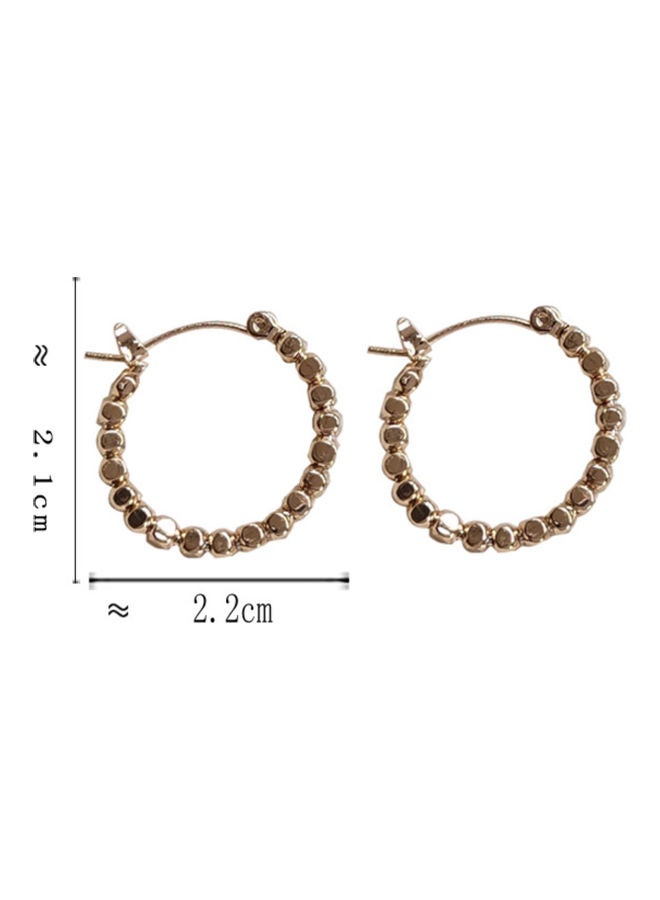 J&J C-Shaped Design Simple Individuality Earrings - Image 2