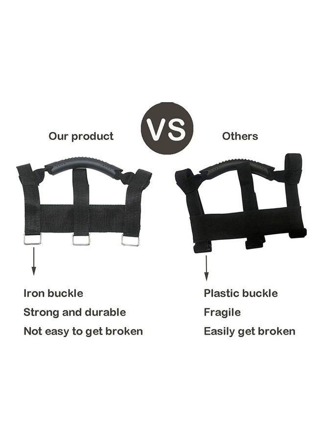 S-Color Carry Handle Strap Belt for Scooter Skateboard with Metal Buckle 17 x 4 x 9cm  - Image 3
