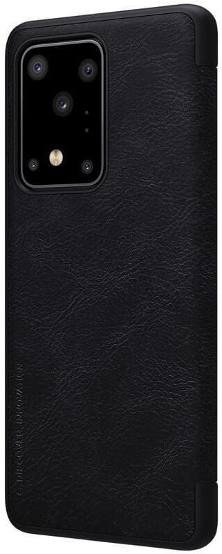 Nillkin Smart Case Leather Flip Cover For Samsung Galaxy S20 Ultra Black - Image 3