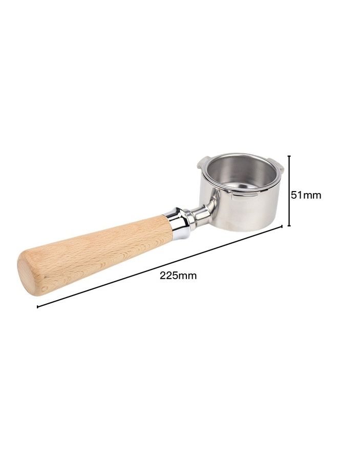 Generic - Bottomless Portafilter for Delonghi Beige - Image 1