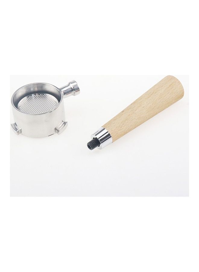 Generic - Bottomless Portafilter for Delonghi Beige - Image 1