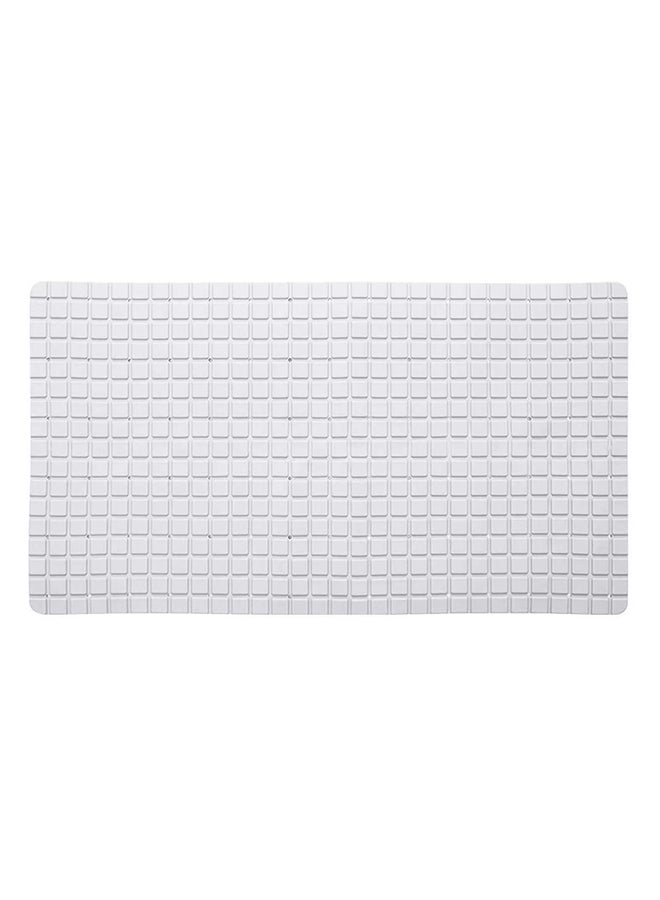 Bathlux - Non-Slip Bath Mat White 35 x 78cm - Image 1