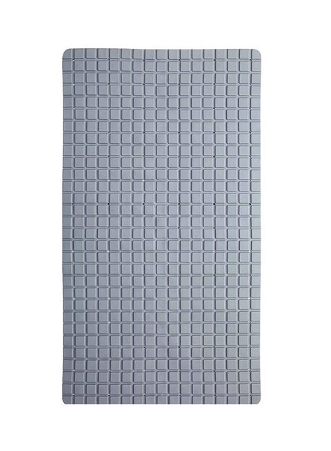 Non-Slip Bath Mat Grey 35 x 78cm