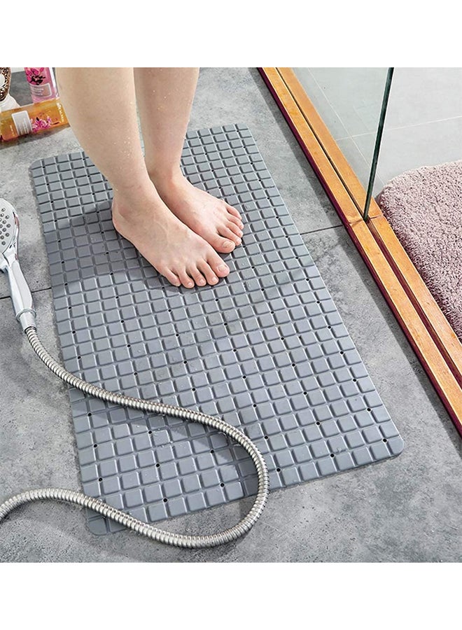 Bathlux Non-Slip Bath Mat Grey 35 x 78cm  - Image 3