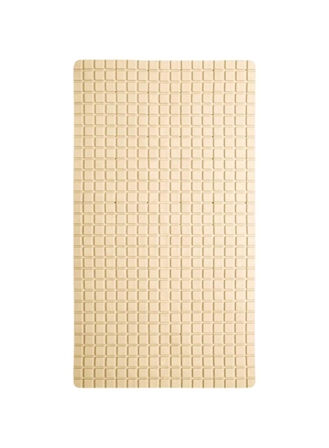 Bathlux - Non-Slip Bath Mat Beige 35 x 78cm - Image 1