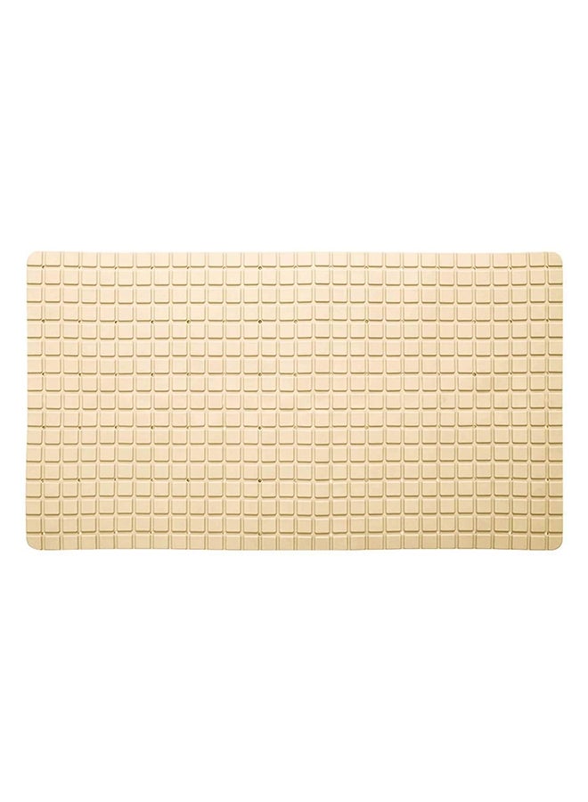 Bathlux - Non-Slip Bath Mat Beige 35 x 78cm - Image 1