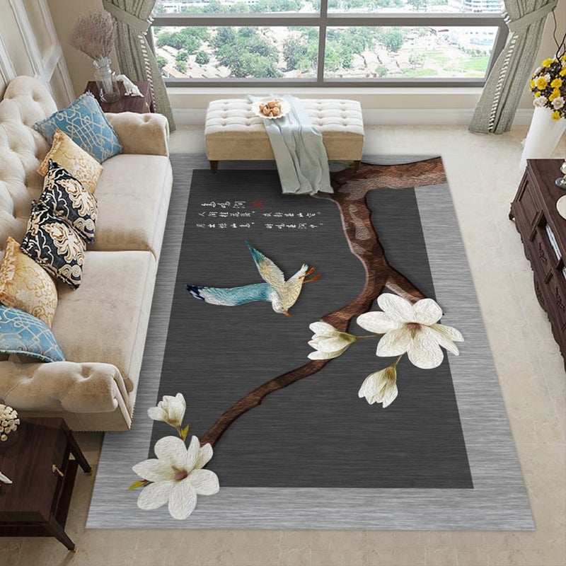 3D Print Beautiful Simple Design Living Room Rug multicolour 40*60(W*L)cmcm - Image 1