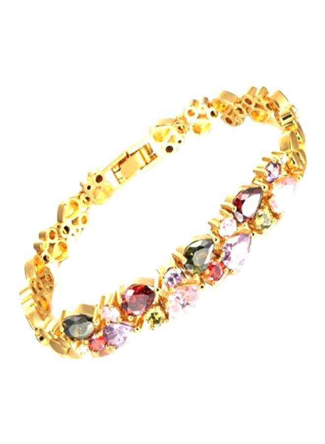 Sharpdo Metal Tennis Bracelet