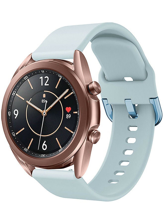 O Ozone Adjustable Soft Replacement Band For Men And Women Baby Blue - Image 1