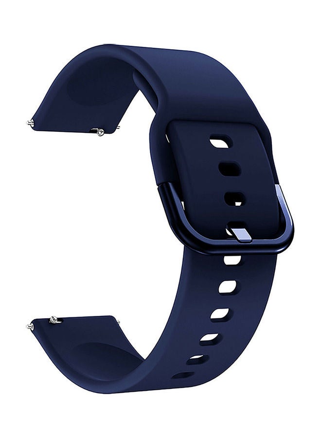 O Ozone Adjustable Soft Replacement Band For Men And Women Navy Blue - Image 2