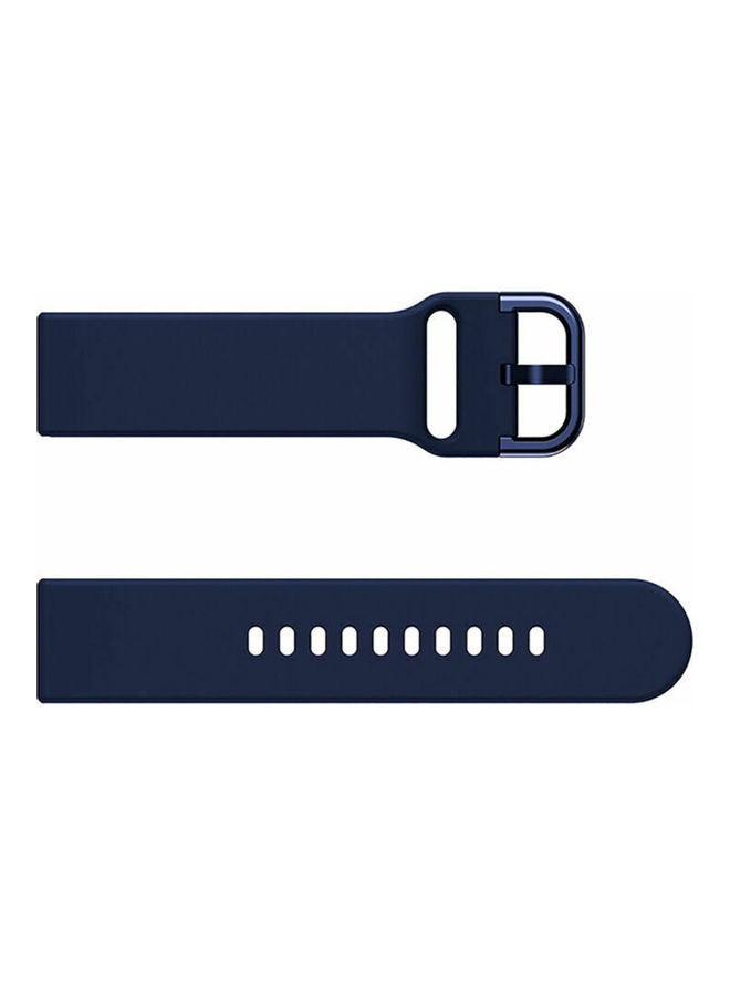 O Ozone Adjustable Soft Replacement Band For Men And Women Navy Blue - Image 3