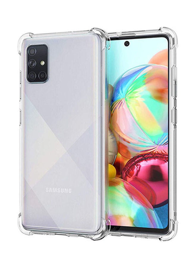 SHAPINGFORCE Bumper Back Case Cover For Samsung Galaxy A71 Clear - Image 1