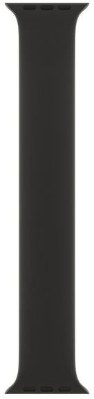 Generic - Silicone Solo Loop Watch Band For Apple Watch Black - Image 1