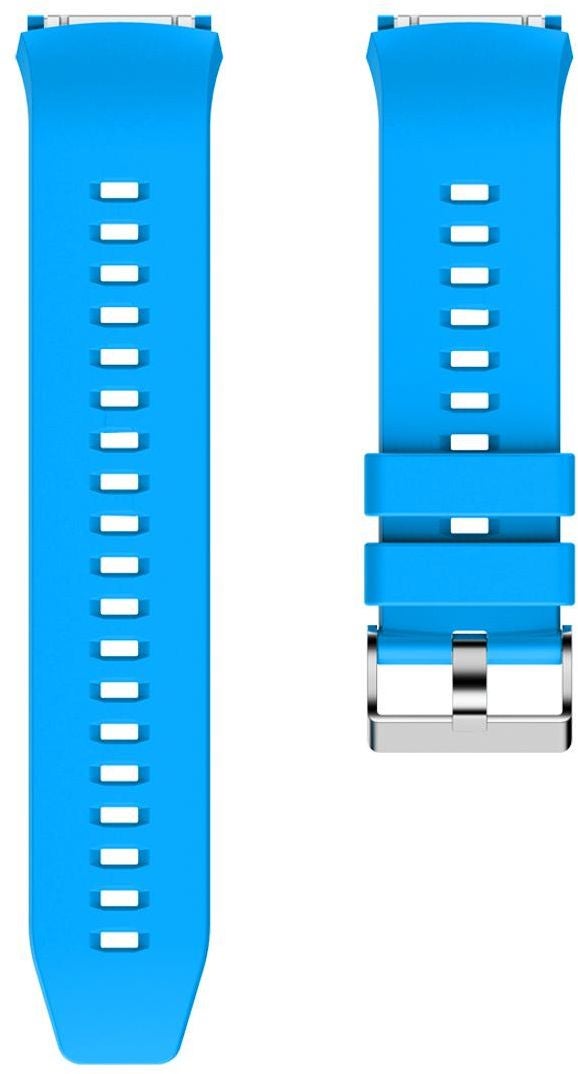 Premium Silicone Smartwatch Band For Huawei Gt2E Sky Blue  - Image 2