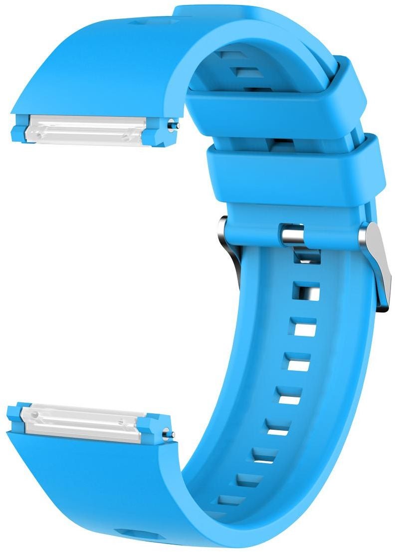 Premium Silicone Smartwatch Band For Huawei Gt2E Sky Blue  - Image 3