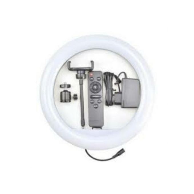 Portable Selfie Led Ring Light Black - Image 2