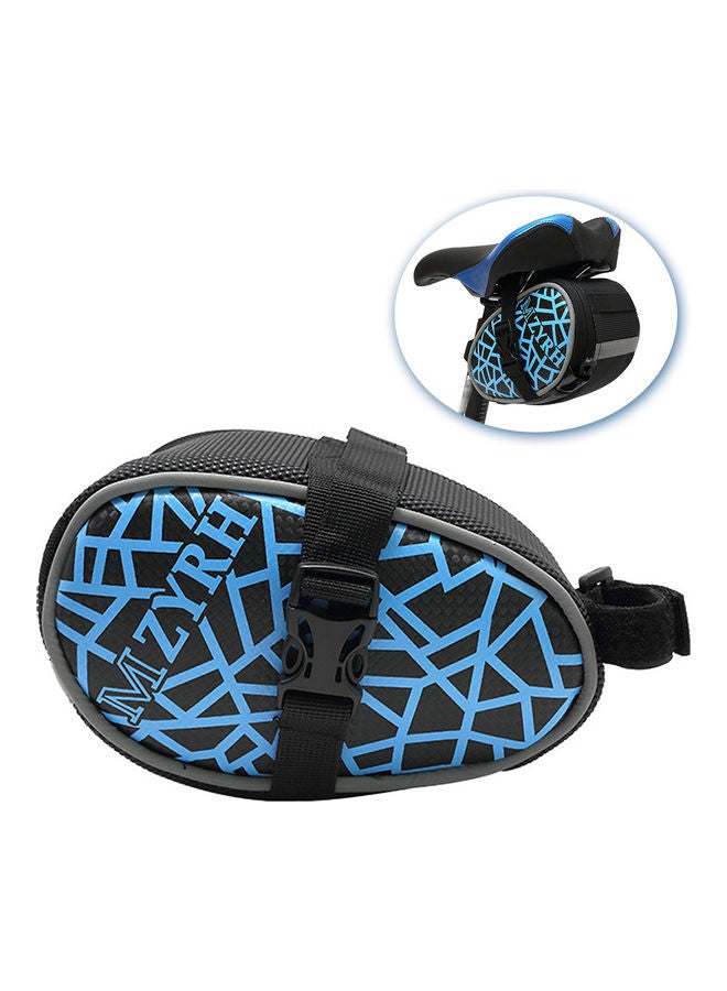 Mountain Bike Seat Tail Bag Blue - Image 1