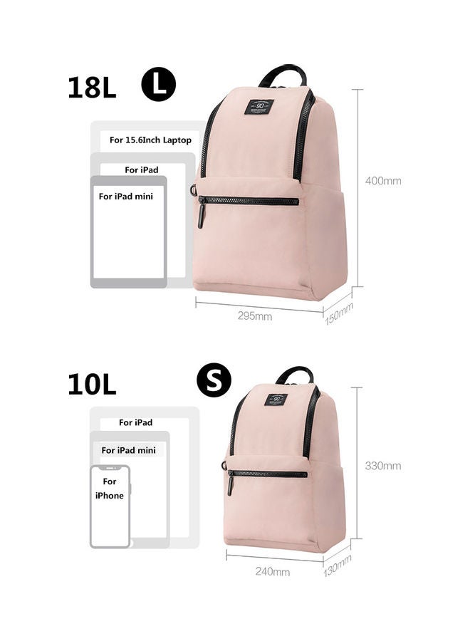 Points Parent Quality Travel Leisure Backpack Pink - Image 4