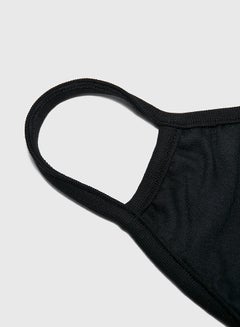 Mister Tee Smile Graphic Mask Black  - Image 3