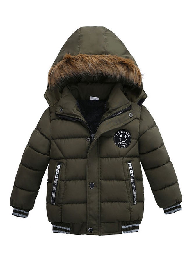 Winter Warm Jacket Green - Image 1