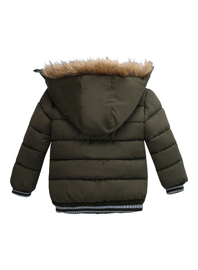 Winter Warm Jacket Green - Image 2