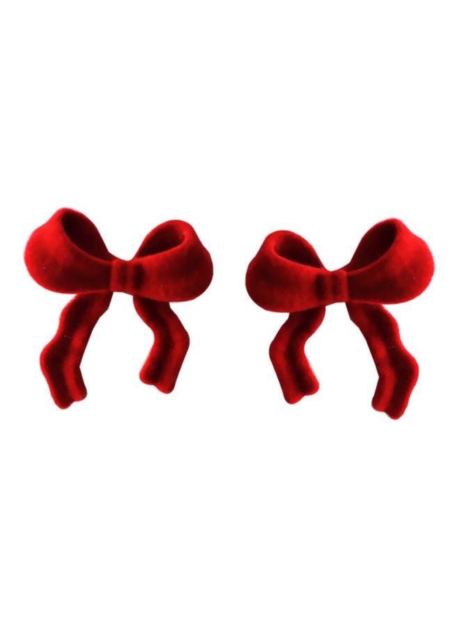 جونسون آند جونسون أقراط متدلية مخملية - Image 1