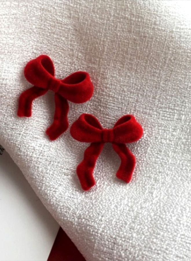 جونسون آند جونسون أقراط متدلية مخملية - Image 3