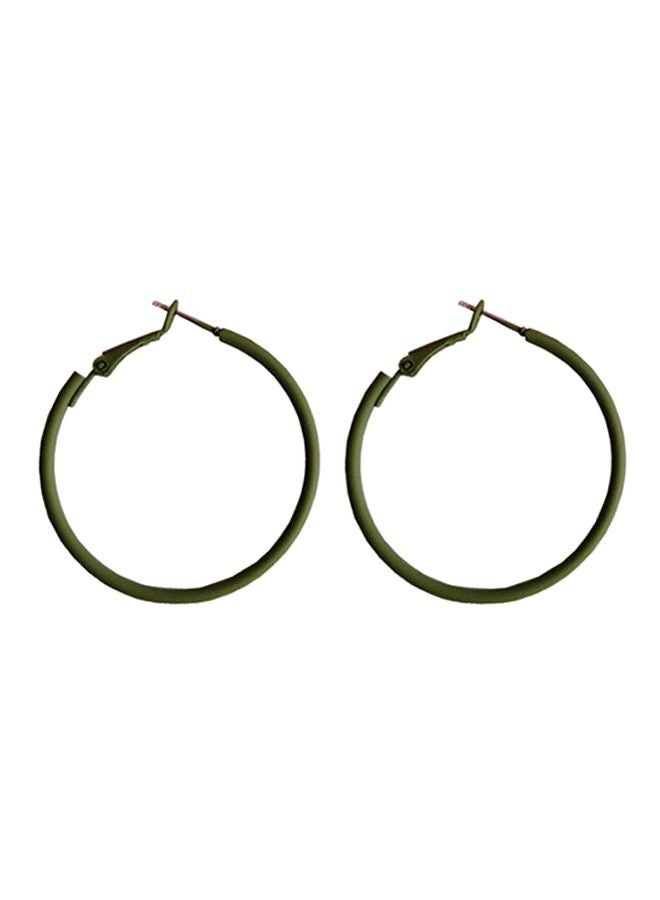 J&J - Metal Hoop Earrings - Image 1