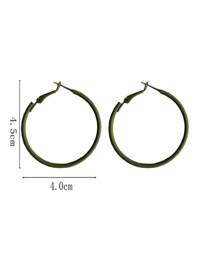 J&J - Metal Hoop Earrings - Image 1
