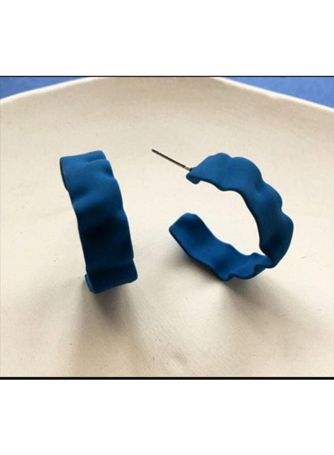 J&J C Shaped Earrings - Image 3