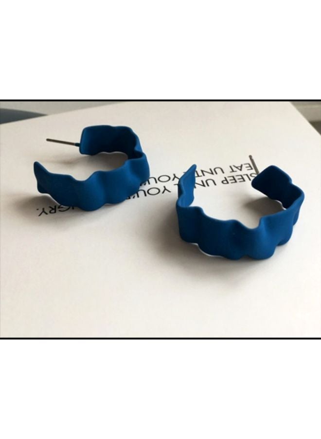 J&J C Shaped Earrings - Image 4