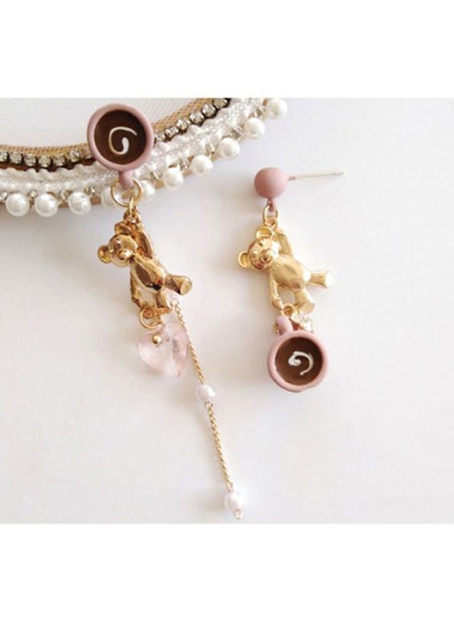 جونسون آند جونسون حلق أذن متدلٍ مصنوع يدوياً - Image 3