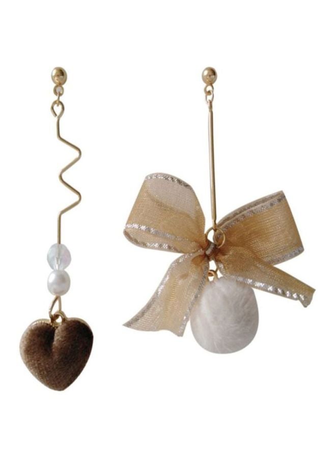 J&J Pearl Dangle Earrings - Image 1