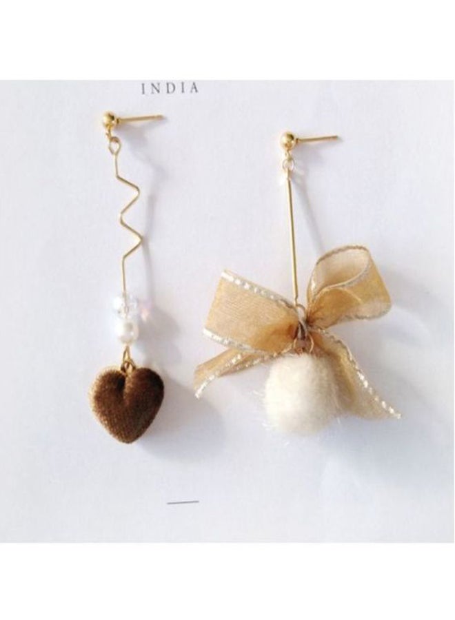J&J Pearl Dangle Earrings - Image 3