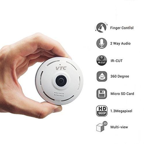 VTC - Panoramic Fisheye 1080P Wireless 3D Security Camera - Image 1