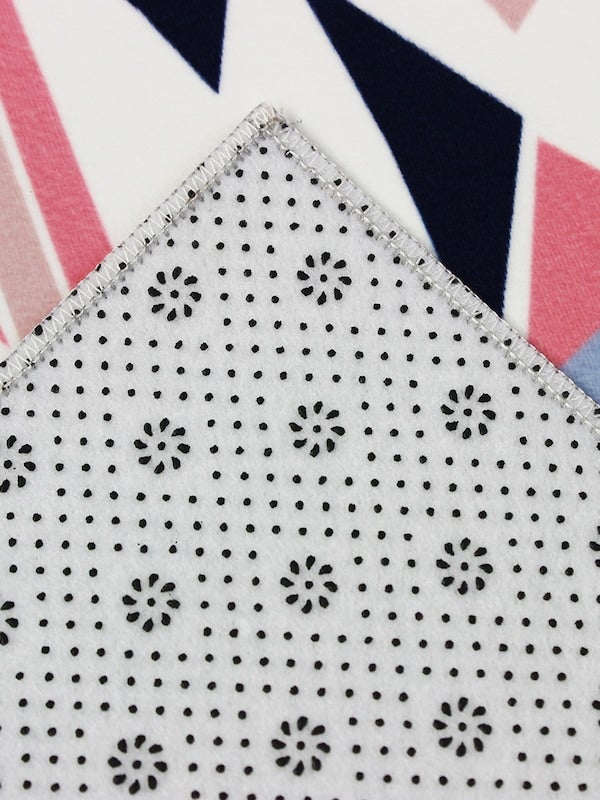 Creative Cartoon Printing Home Living Room Mat White 40x60cm - Image 3