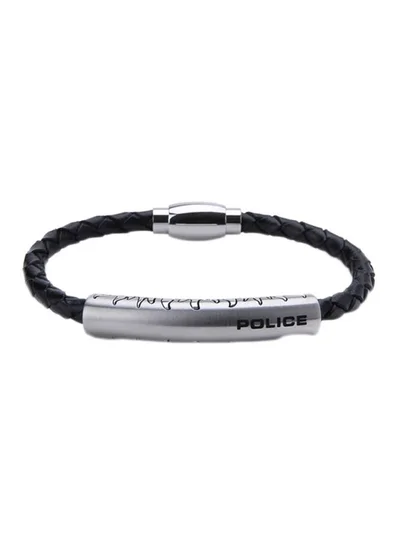 POLICE Leather Fashion Bracelet