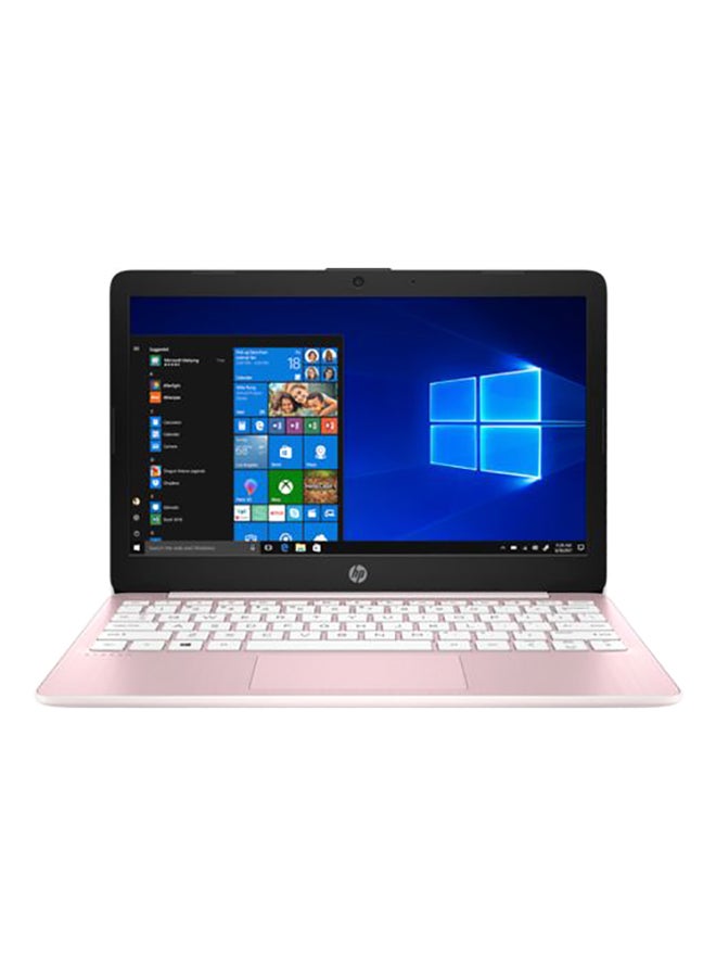 HP - Stream 11-AK0003NX With 11.6-Inch HD Display/Intel Celeron N4020 Processor/4GB RAM/64GB eMMC/Intel UHD Graphics/Windows 10/ Rose Pink - Image 1