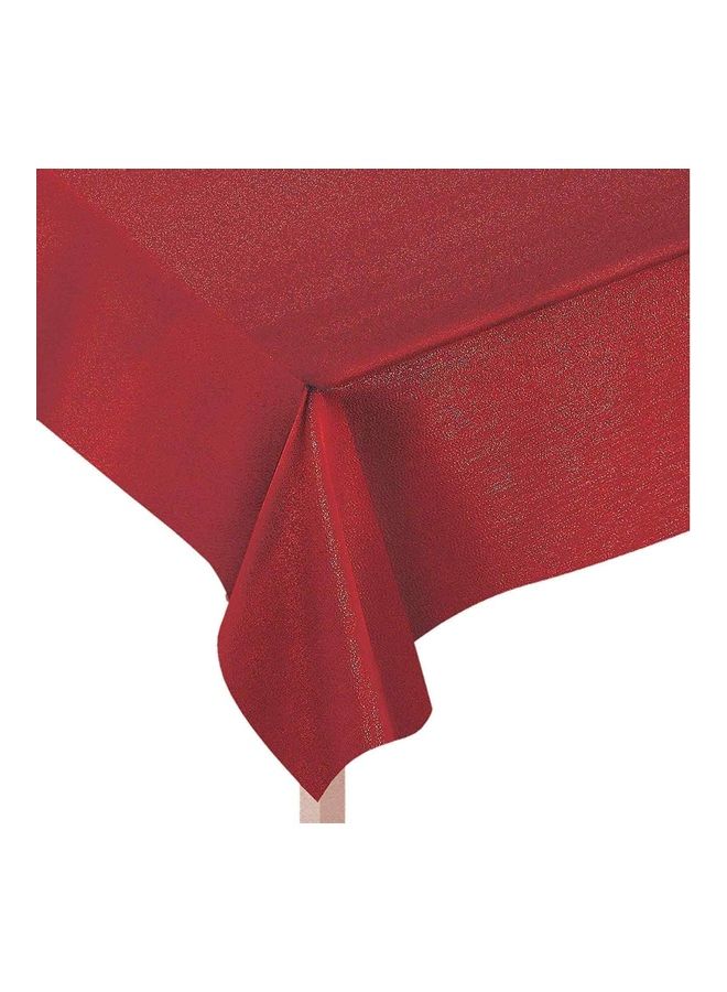 أمسكان غطاء طاولة فاخر من القماش المعدني