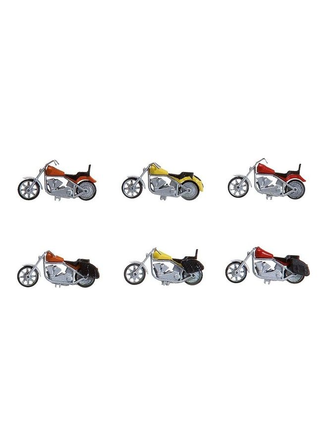 Faller Pack Of 6 Motorcycles Scenery Multicolour 15.5 x 1.5 x 23cm  - Image 1