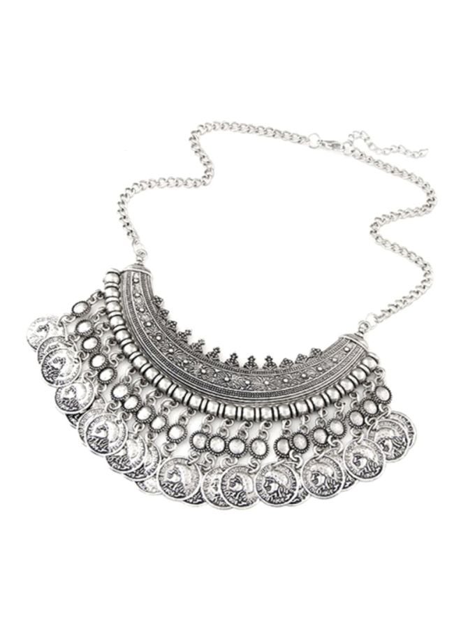 شاربدو قلادة بدلاية بتصميم عملات عصرية - Image 1