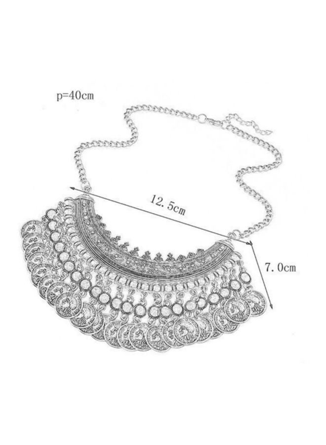 شاربدو قلادة بدلاية بتصميم عملات عصرية - Image 4